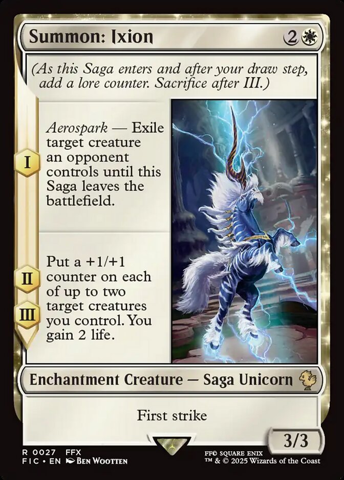 Summon: Ixion - carta Magic The Gathering