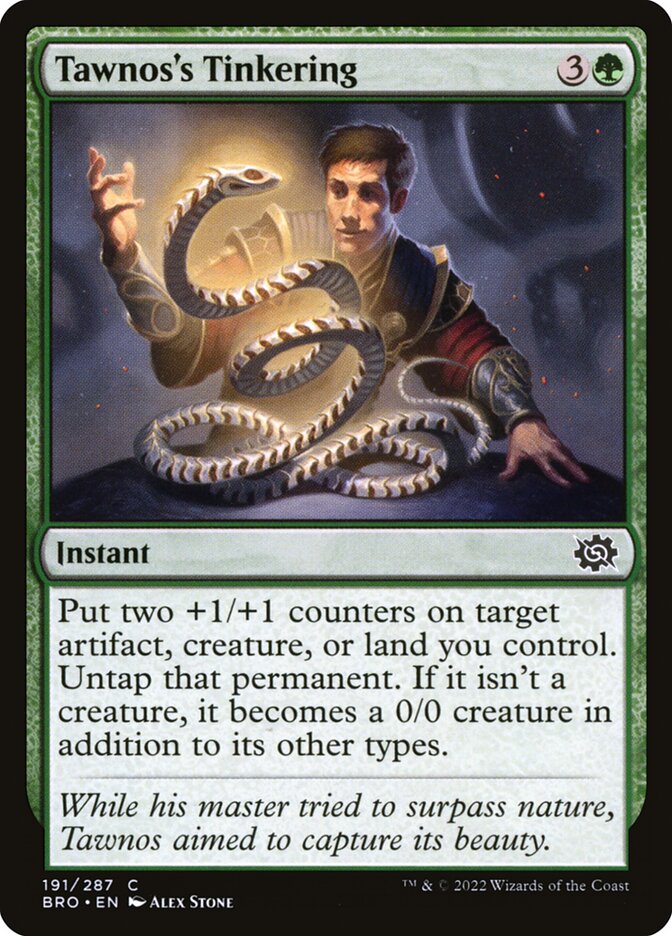 Tawnos's Tinkering - carta Magic The Gathering