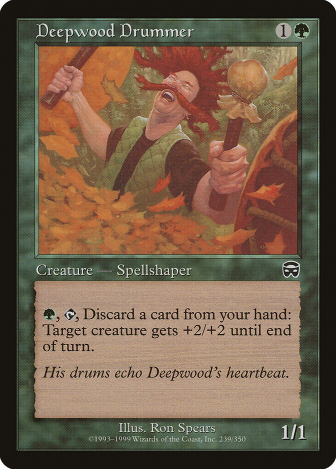 Deepwood Drummer - carta Magic The Gathering