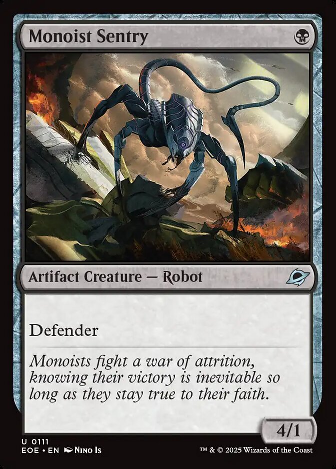 Monoist Sentry - carta Magic The Gathering
