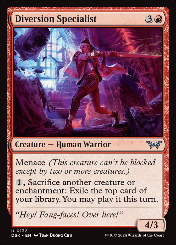 Diversion Specialist - carta Magic The Gathering