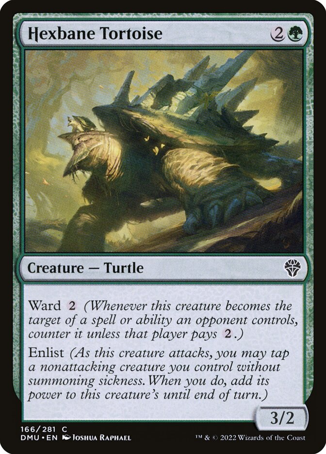 Hexbane Tortoise - carta Magic The Gathering