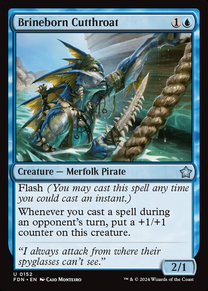 Brineborn Cutthroat - carta Magic The Gathering