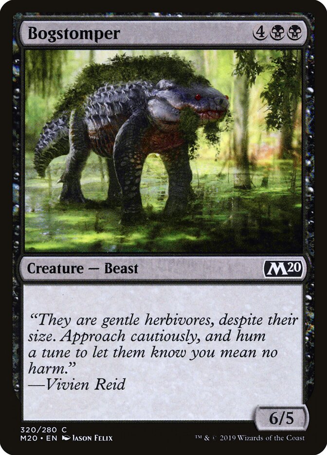 Bogstomper - carta Magic The Gathering