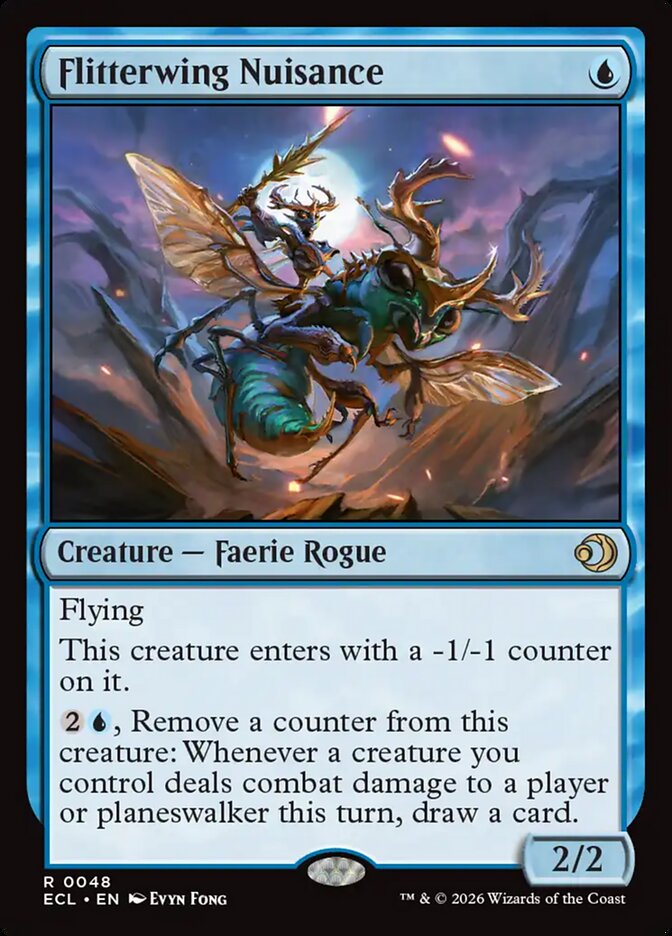Flitterwing Nuisance - carta Magic The Gathering