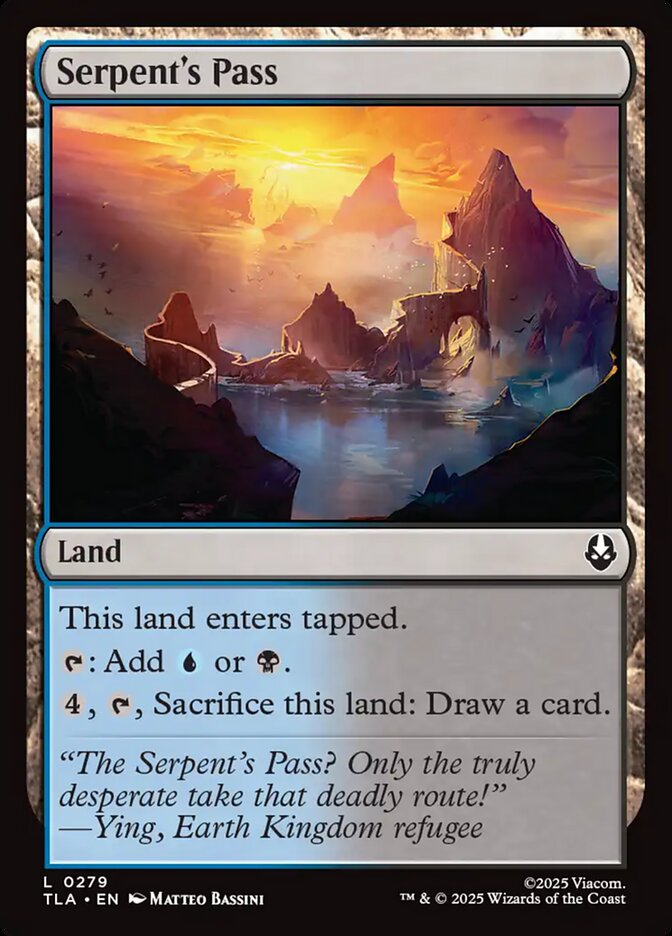 Serpent's Pass - carta Magic The Gathering