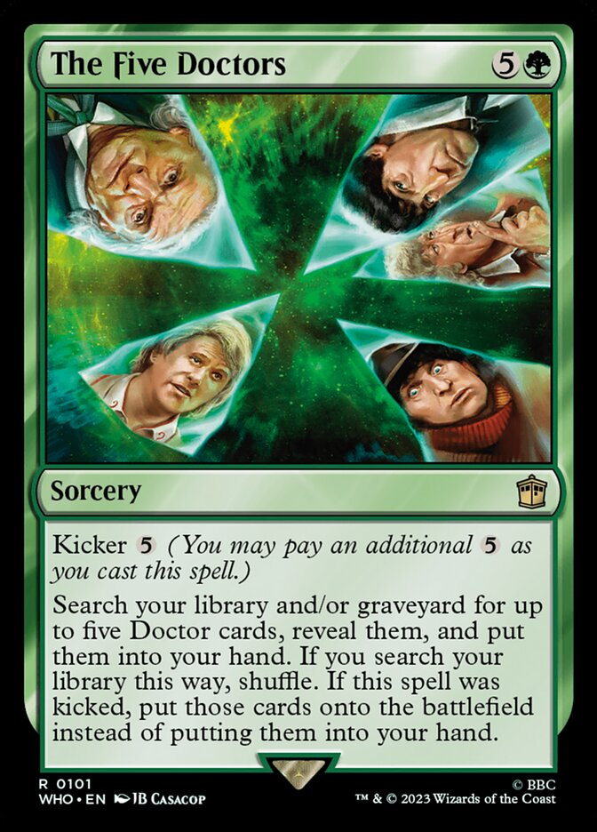 The Five Doctors - carta Magic The Gathering