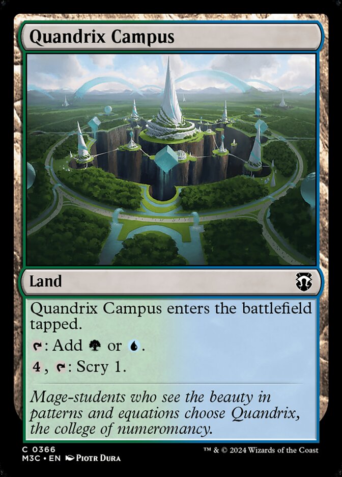 Quandrix Campus - carta Magic The Gathering