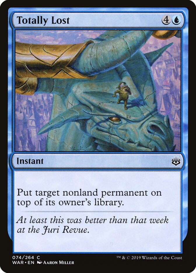 Totally Lost - carta Magic The Gathering