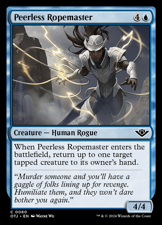 Peerless Ropemaster - carta Magic The Gathering