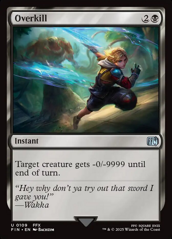Overkill - carta Magic The Gathering