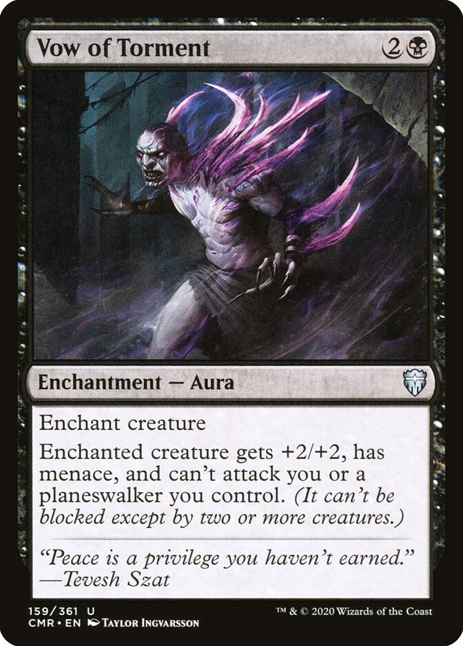 Vow of Torment - carta Magic The Gathering