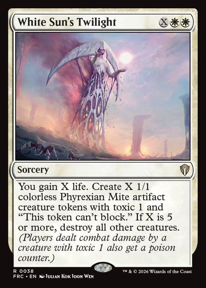 White Sun's Twilight - carta Magic The Gathering