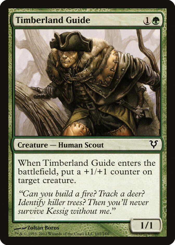 Timberland Guide - carta Magic The Gathering