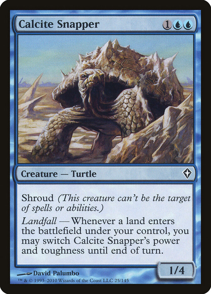 Calcite Snapper - carta Magic The Gathering