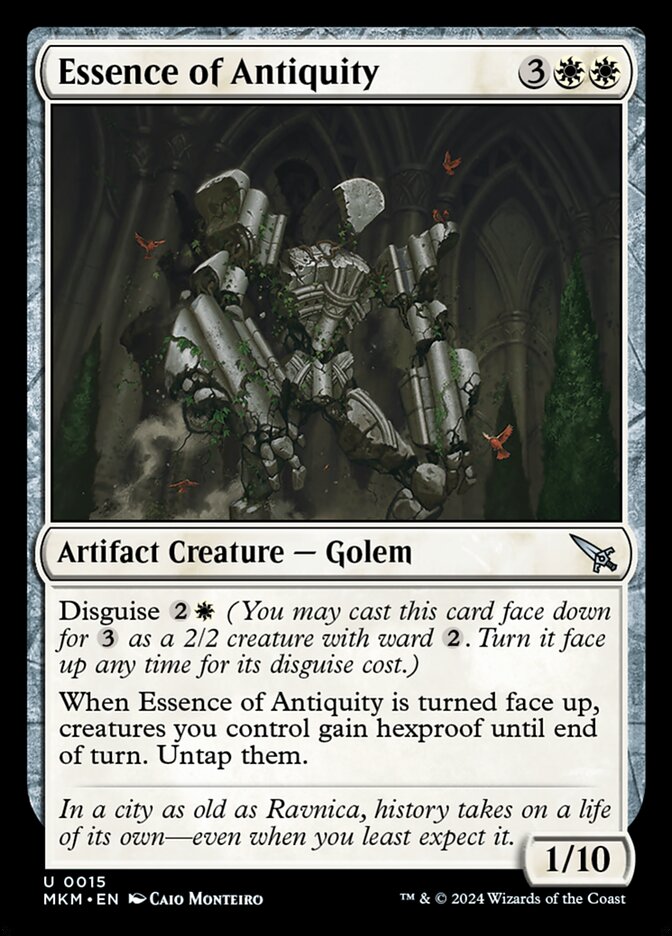 Essence of Antiquity - carta Magic The Gathering