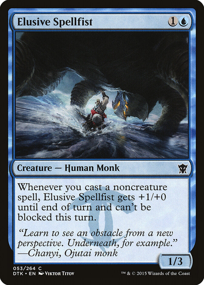 Elusive Spellfist - carta Magic The Gathering