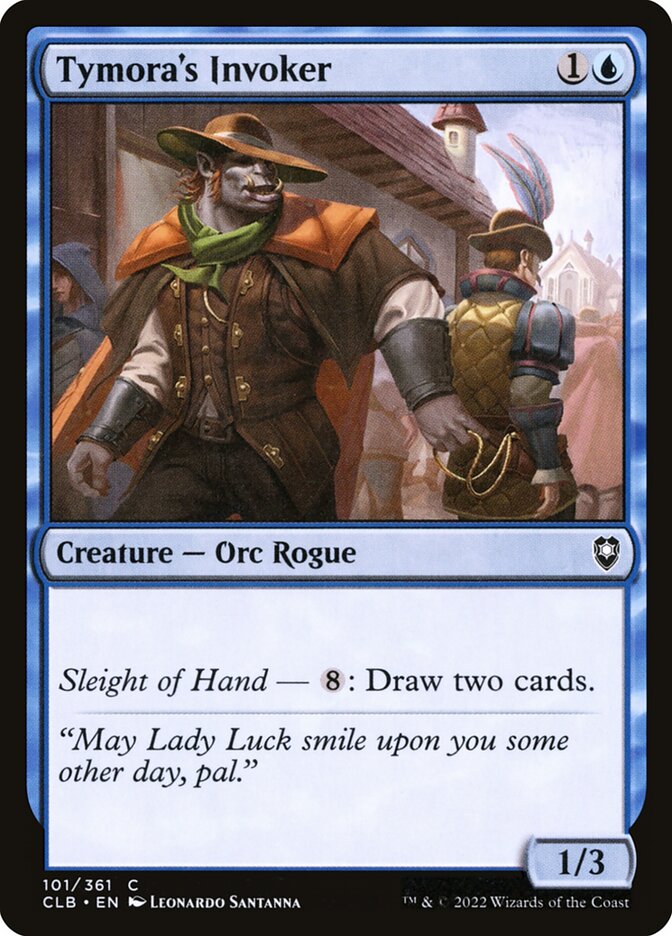 Tymora's Invoker - carta Magic The Gathering