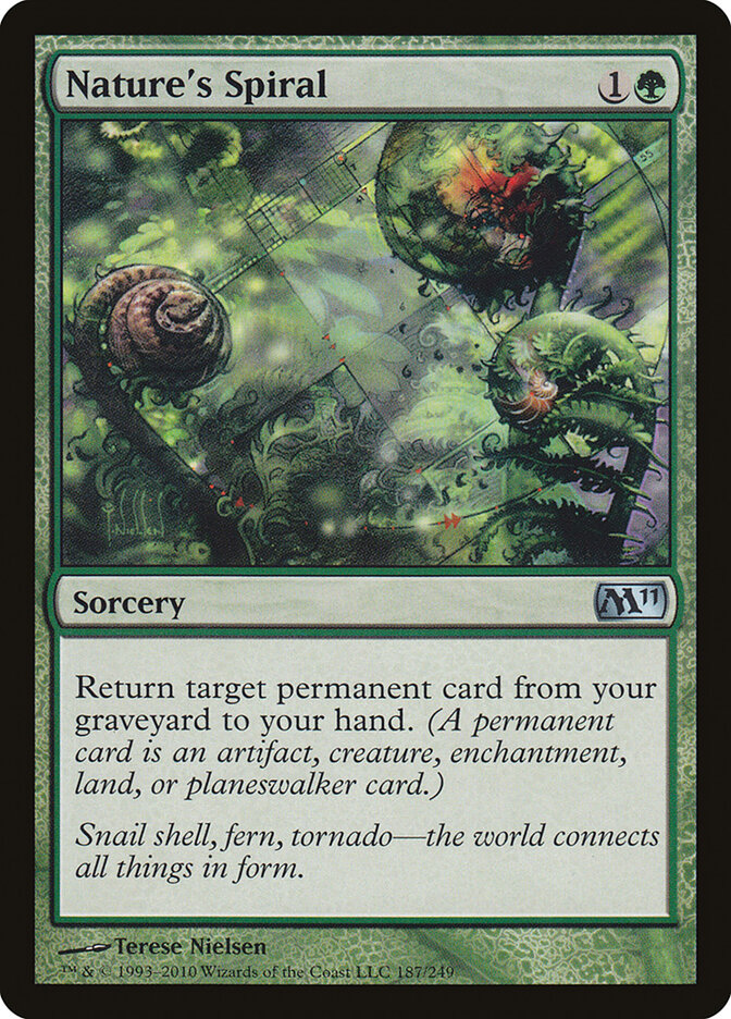 Nature's Spiral - carta Magic The Gathering