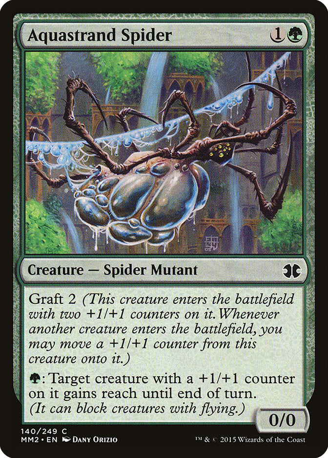 Aquastrand Spider - carta Magic The Gathering