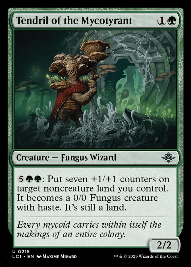Tendril of the Mycotyrant - carta Magic The Gathering