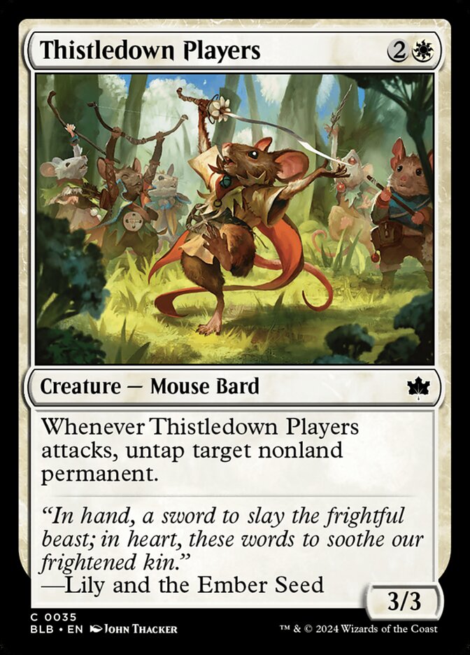 Thistledown Players - carta Magic The Gathering