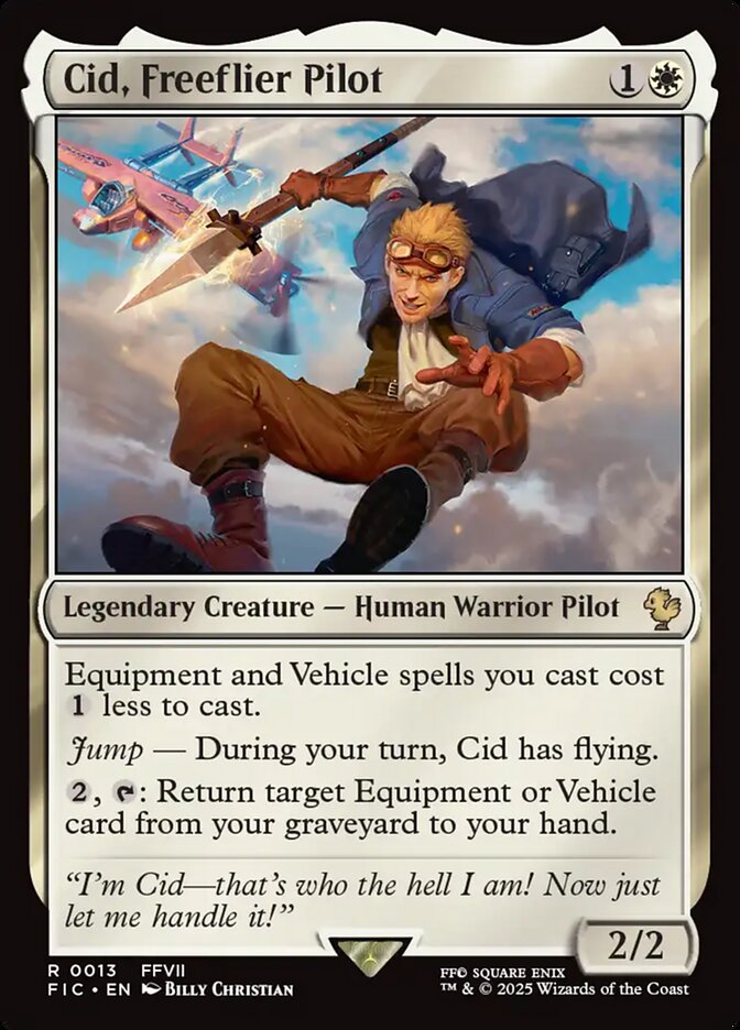 Cid, Freeflier Pilot - carta Magic The Gathering