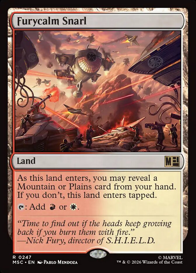 Furycalm Snarl - carta Magic The Gathering