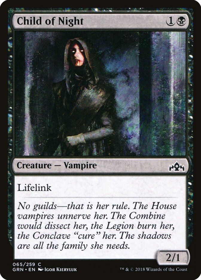 Child of Night - carta Magic The Gathering