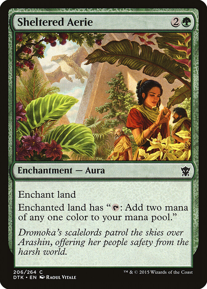 Sheltered Aerie - carta Magic The Gathering