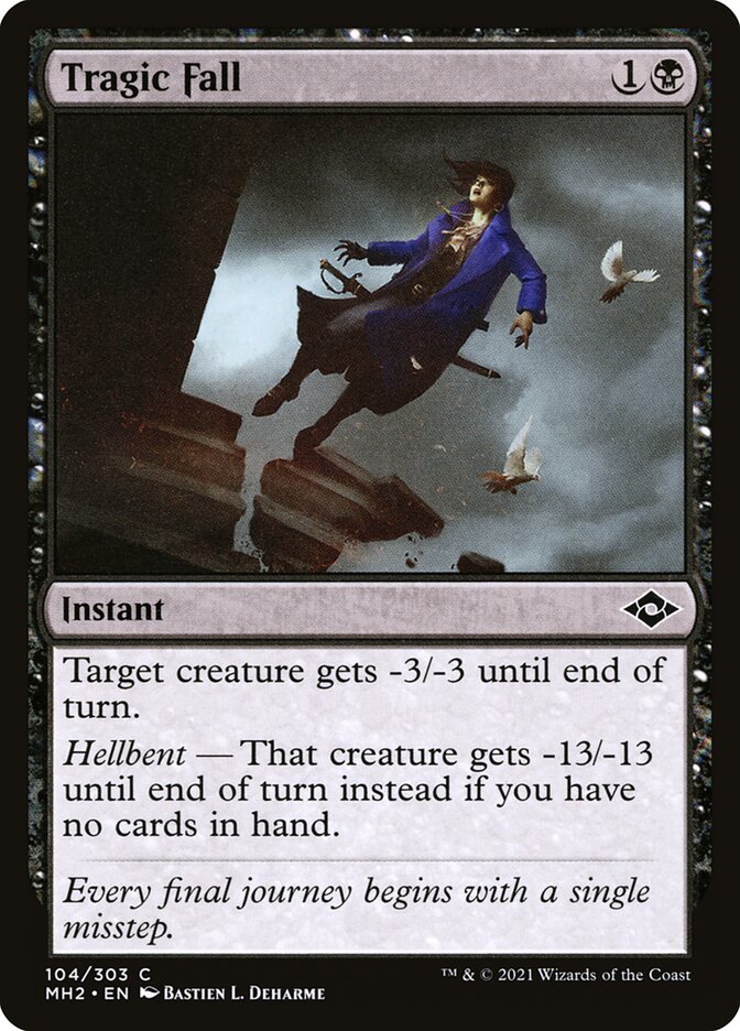 Tragic Fall - carta Magic The Gathering
