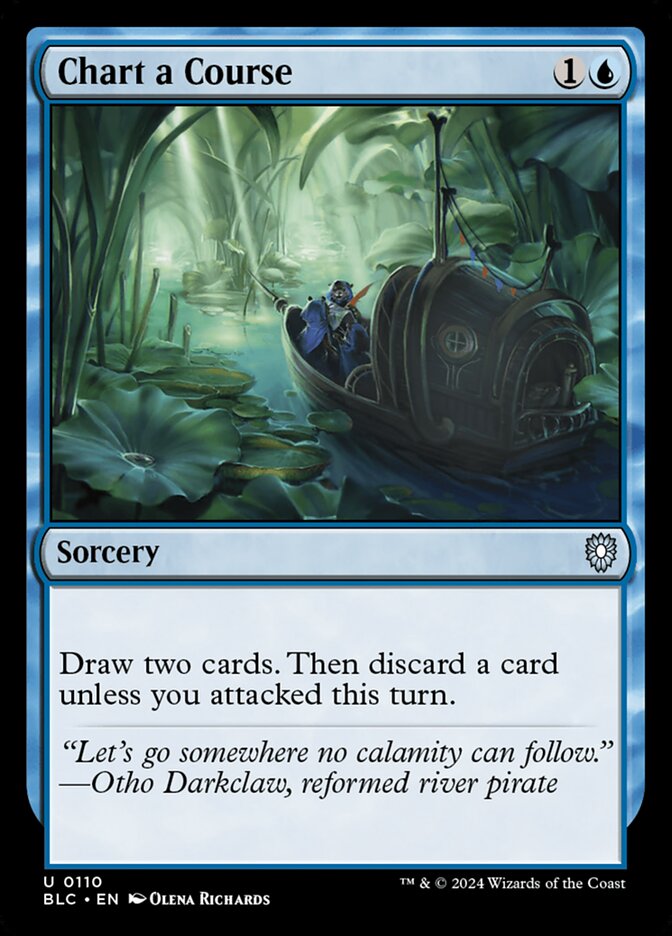 Chart a Course - carta Magic The Gathering