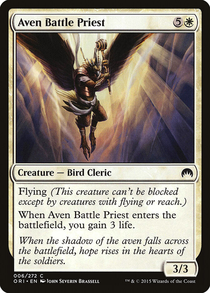 Aven Battle Priest - carta Magic The Gathering