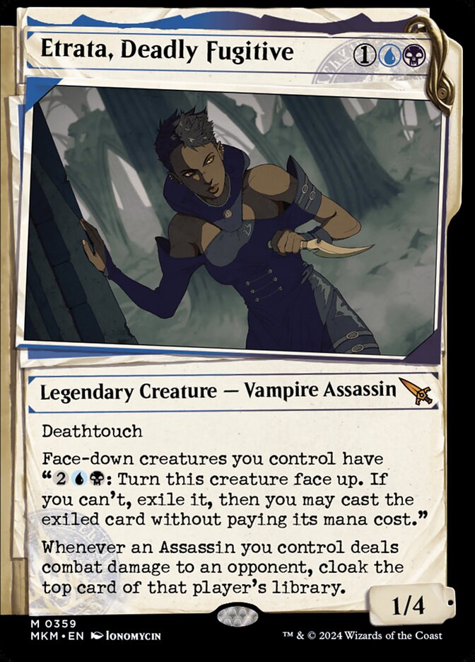 Etrata, Deadly Fugitive - carta Magic The Gathering