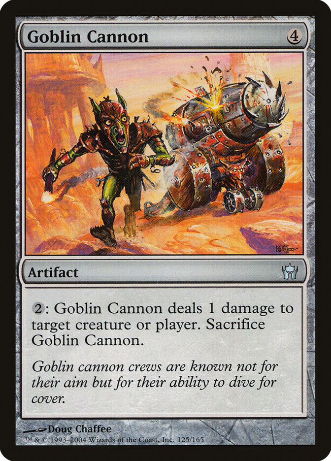 Goblin Cannon - carta Magic The Gathering