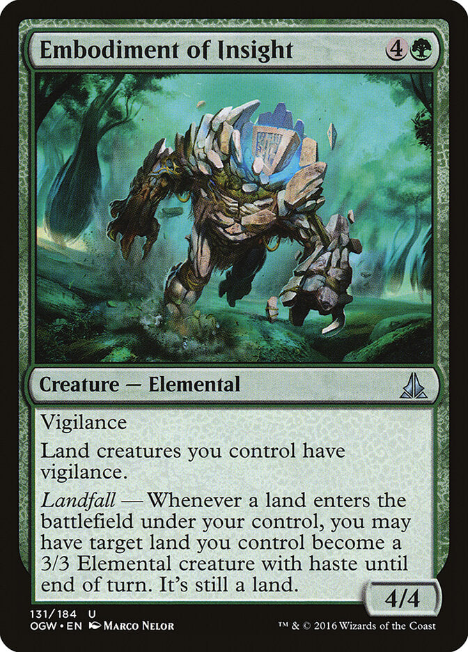 Embodiment of Insight - carta Magic The Gathering