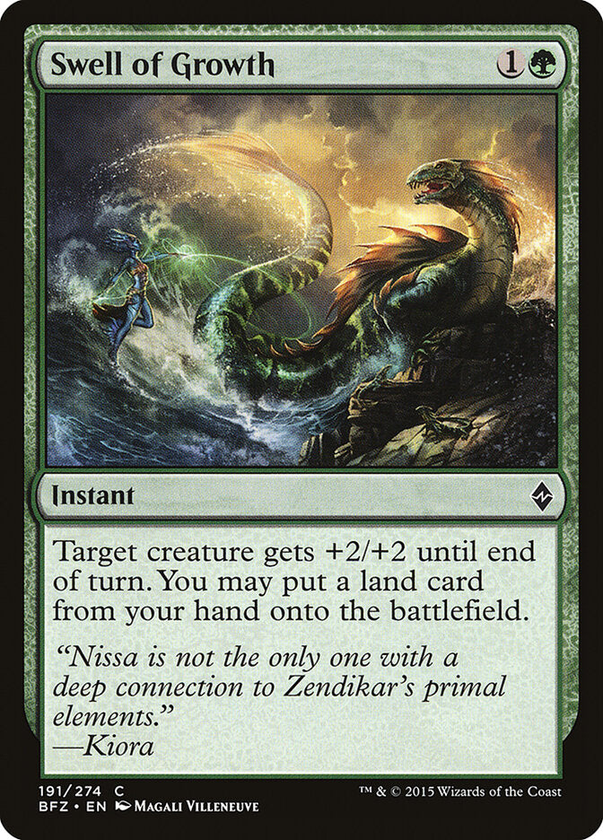 Swell of Growth - carta Magic The Gathering