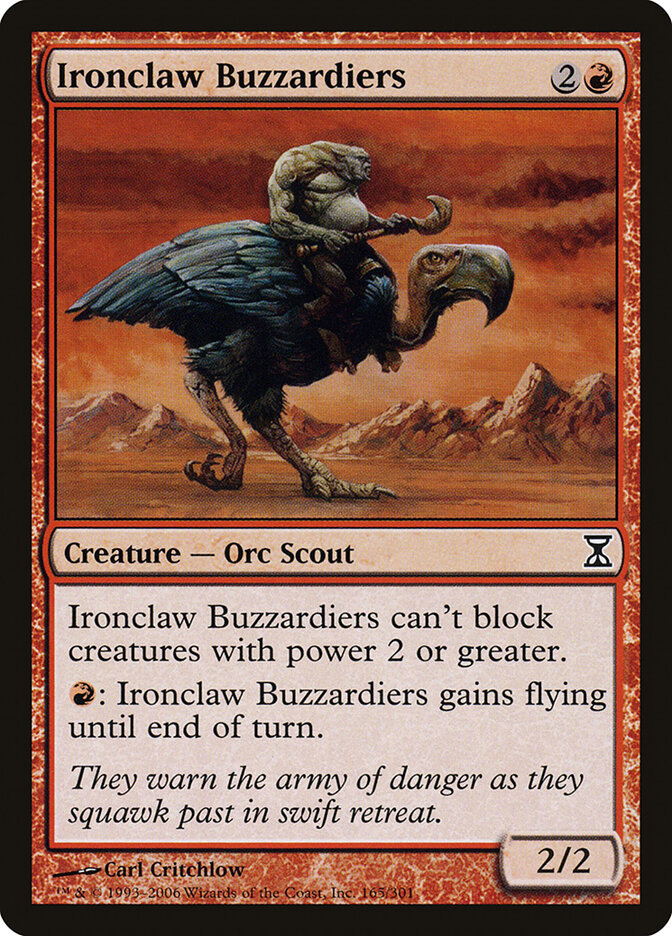 Ironclaw Buzzardiers - carta Magic The Gathering