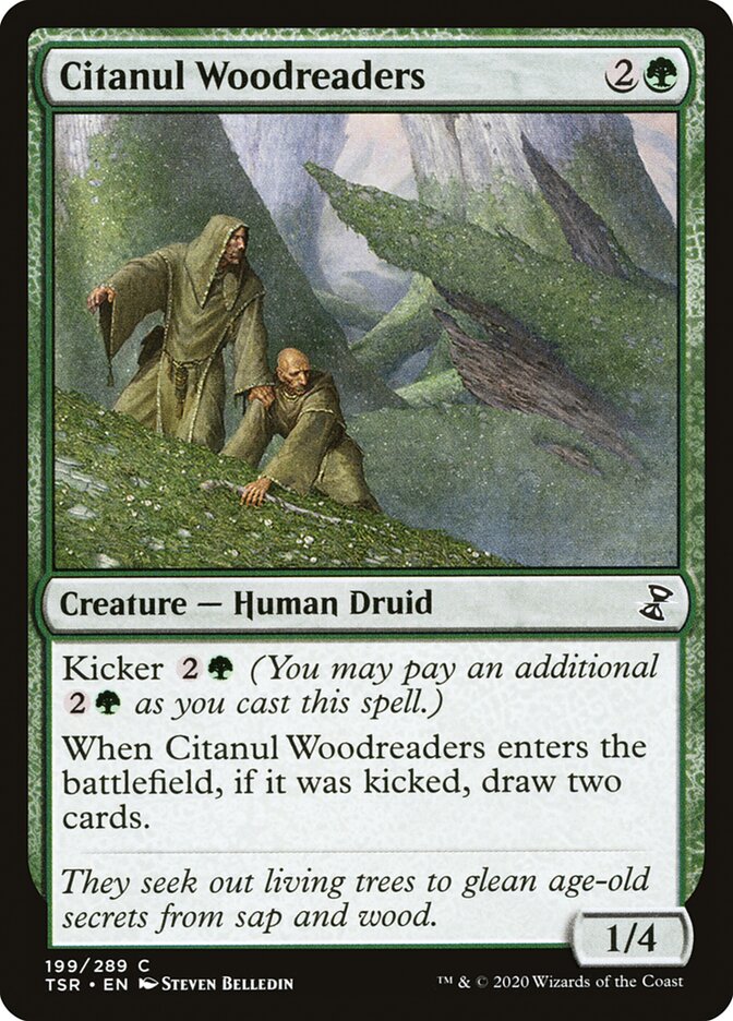 Citanul Woodreaders - carta Magic The Gathering