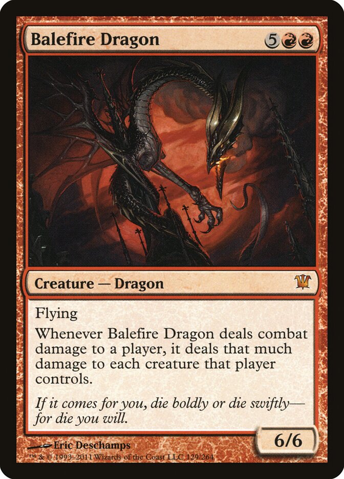 Balefire Dragon - carta Magic The Gathering