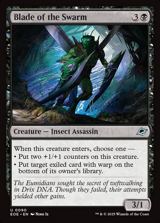 Blade of the Swarm - carta Magic The Gathering