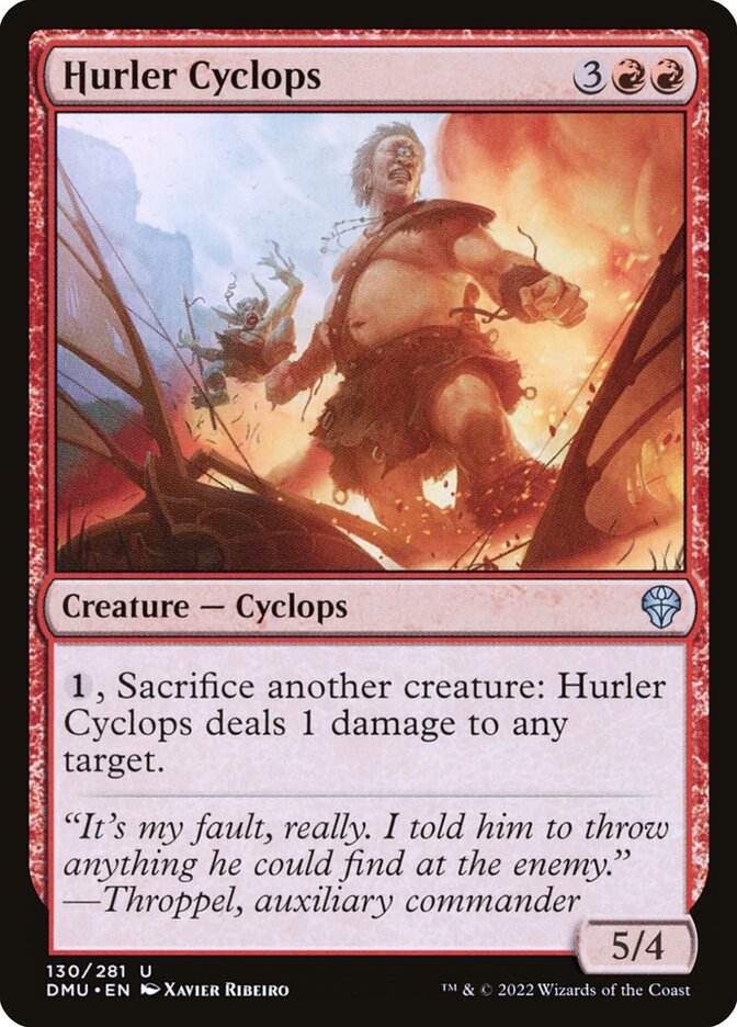 Hurler Cyclops - DMU-130-NF-STD