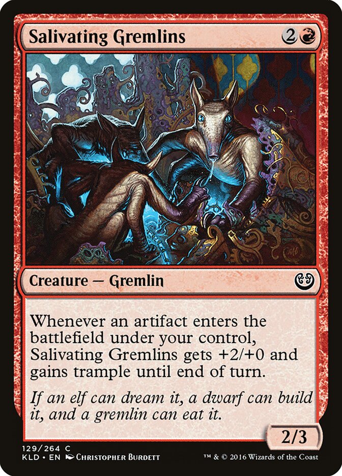 Salivating Gremlins - carta Magic The Gathering