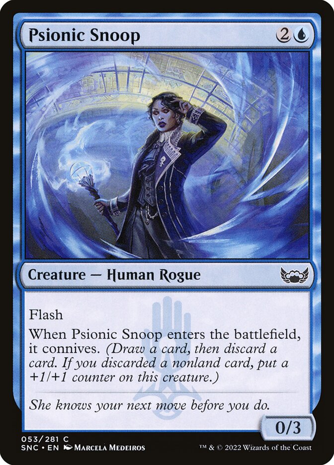 Psionic Snoop - carta Magic The Gathering