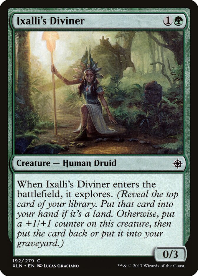 Ixalli's Diviner - carta Magic The Gathering