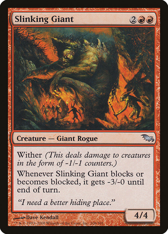 Slinking Giant - carta Magic The Gathering