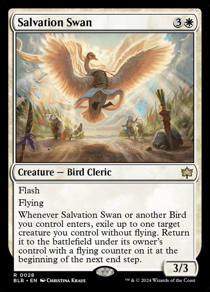 Salvation Swan - carta Magic The Gathering