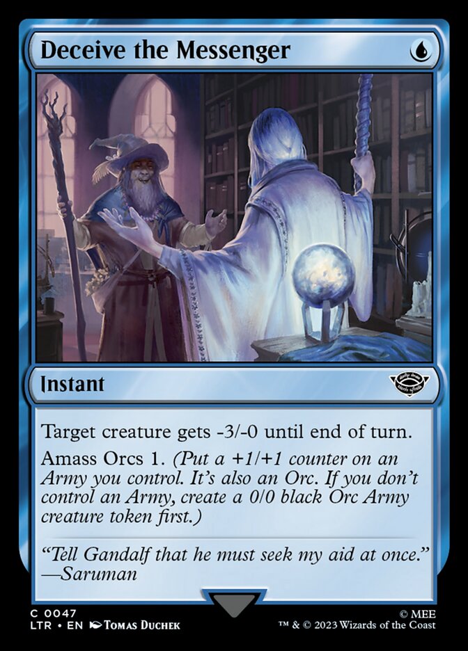 Deceive the Messenger - carta Magic The Gathering