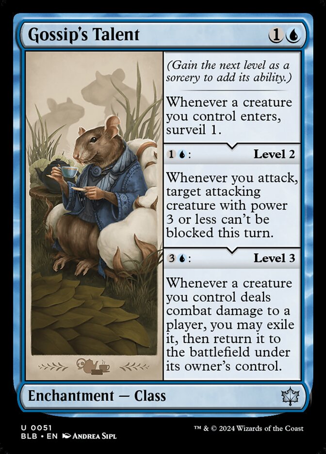 Gossip's Talent - carta Magic The Gathering