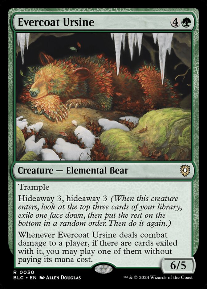 Evercoat Ursine - carta Magic The Gathering